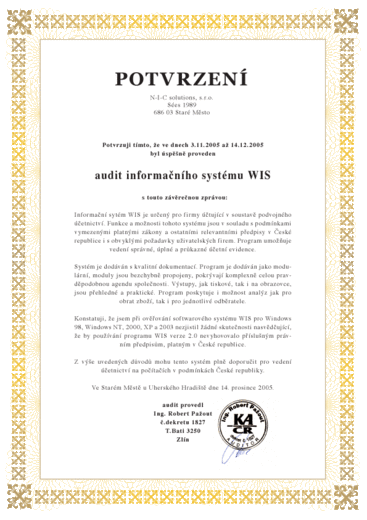 Certifikáty